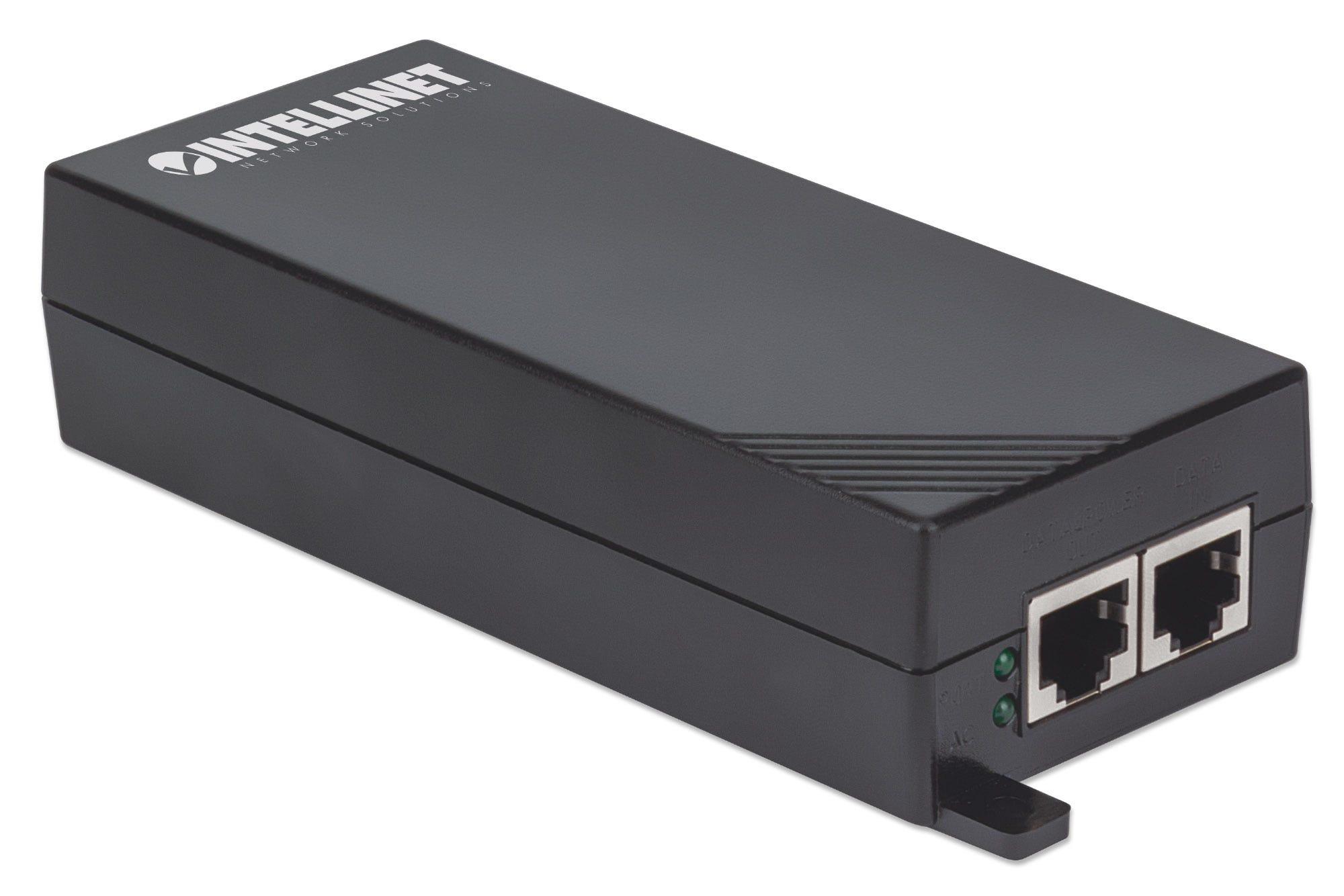 Intellinet PoE+ purkštukas IEEE 802.3af 1 prievado RJ45 Gigabit 30W