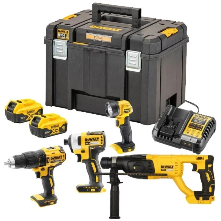 DEWALT DCK440P2T 18 V kombinuotas elektrinių įrankių rinkinys
