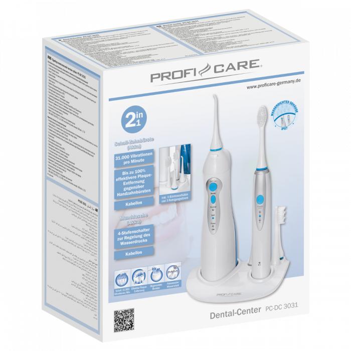 ProfiCare Profi-Care elektrinis dantų šepetėlis su burnos irigatoriumi PC-DC 3031