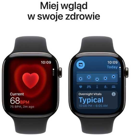 Išmanusis laikrodis Apple Watch 11 GPS + Cellular 46mm Slate Titanium Sport Band S/M Juodas (MFD14MP/A)