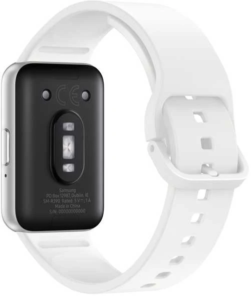 Išmanusis laikrodis „Samsung Galaxy Fit 3“ (R390) sidabrinis sportinis dirželis