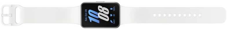 Išmanusis laikrodis „Samsung Galaxy Fit 3“ (R390) sidabrinis sportinis dirželis