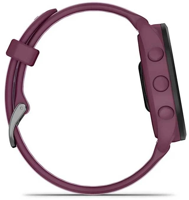 Išmanusis laikrodis Garmin Forerunner® 165 Music Uogų / alyvinės spalvos