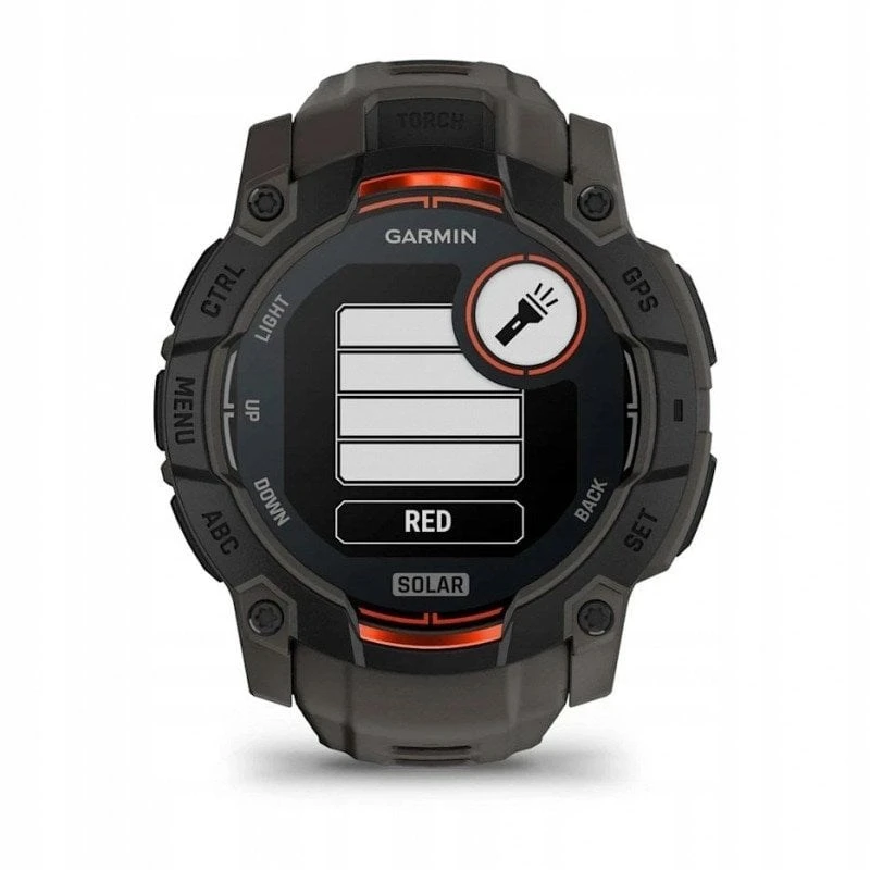 Išmanusis laikrodis garmin instinct 3 50mm solar juodas