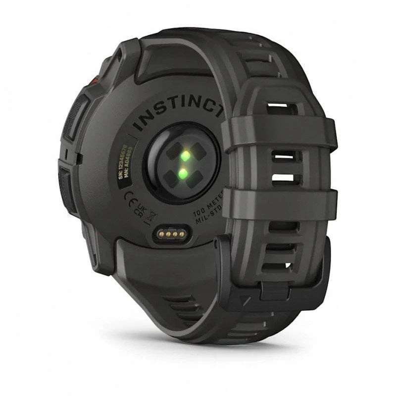 Išmanusis laikrodis garmin instinct 3 50mm solar juodas