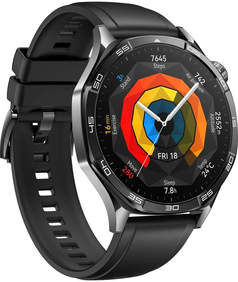 HUAWEI WATCH GT 5 46mm Black Fluoroelastomer Strap