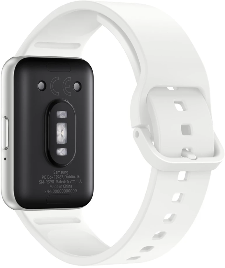Išmanusis laikrodis „Samsung Galaxy Fit 3“ (R390) sidabrinis sportinis dirželis