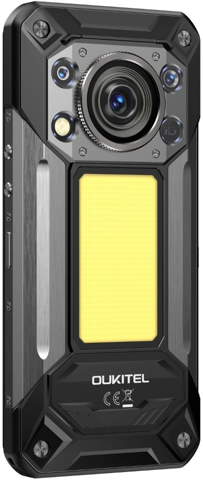 Oukitel WP500 6.78" Išmanusis telefonas Dual SIM Android 16 USB Type-C 12GB 1TB 10000 mAh Juodas