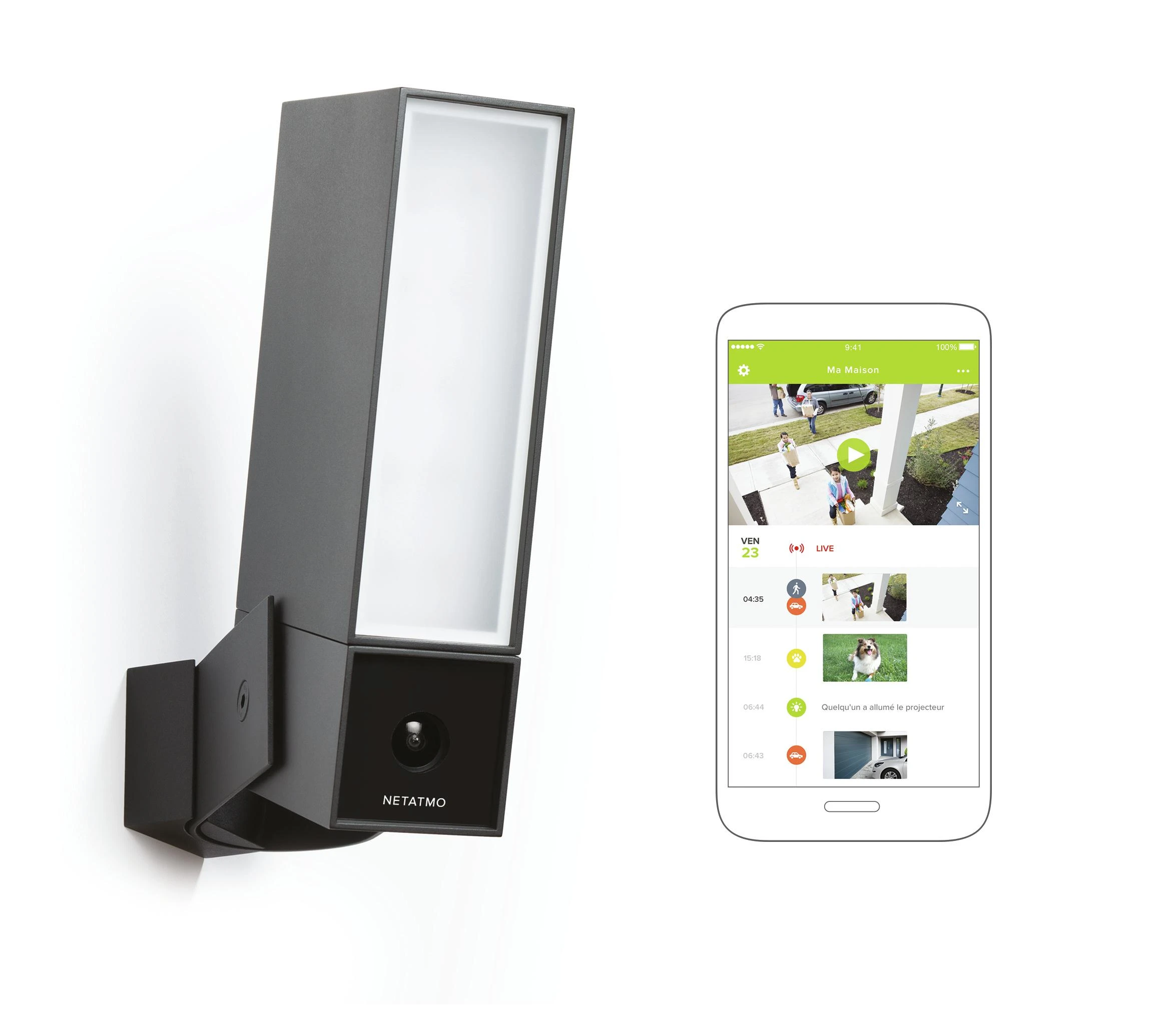 Netatmo Smart lauko kamera