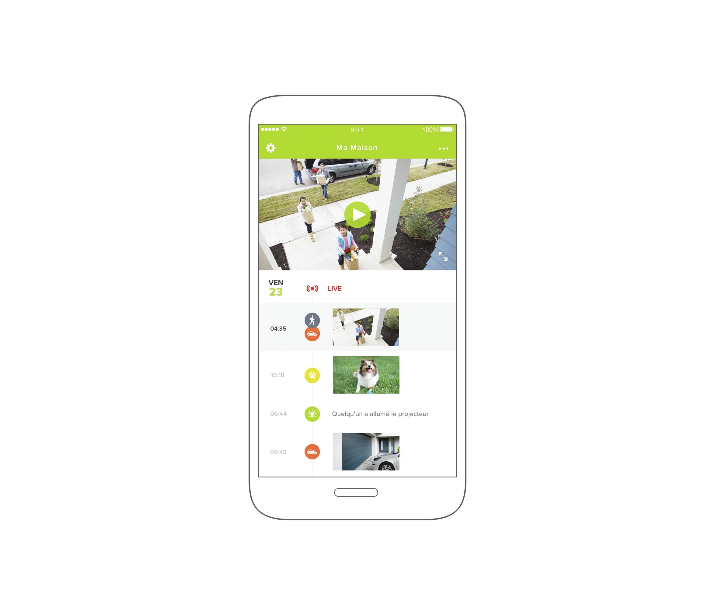 Netatmo Smart lauko kamera