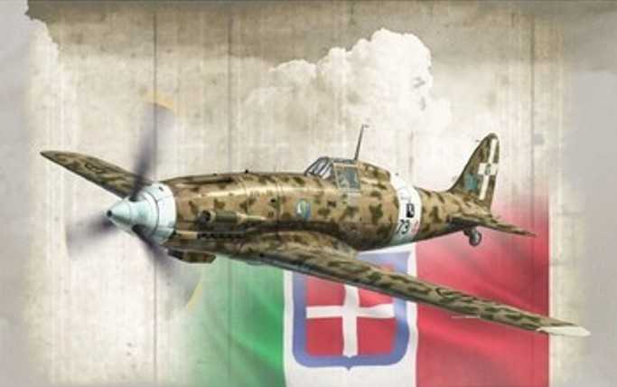 Italeri MC.202 Folgore Aces 1/72, plastikinis surenkamas lėktuvo modelis