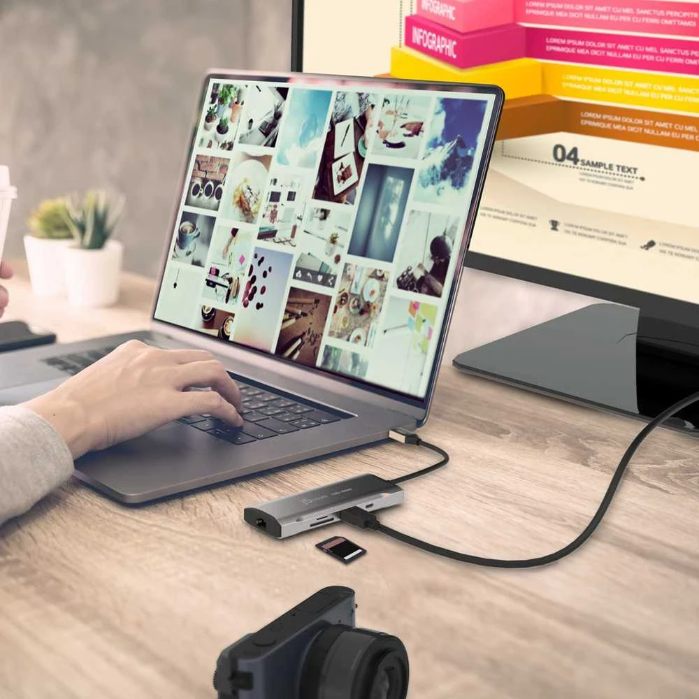 J5 Create J5create – 4k60 Elite USB-C 10Gbps mini dokas
