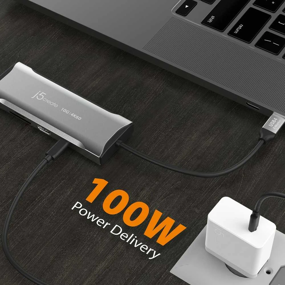 J5 Create J5create – 4k60 Elite USB-C 10Gbps mini dokas
