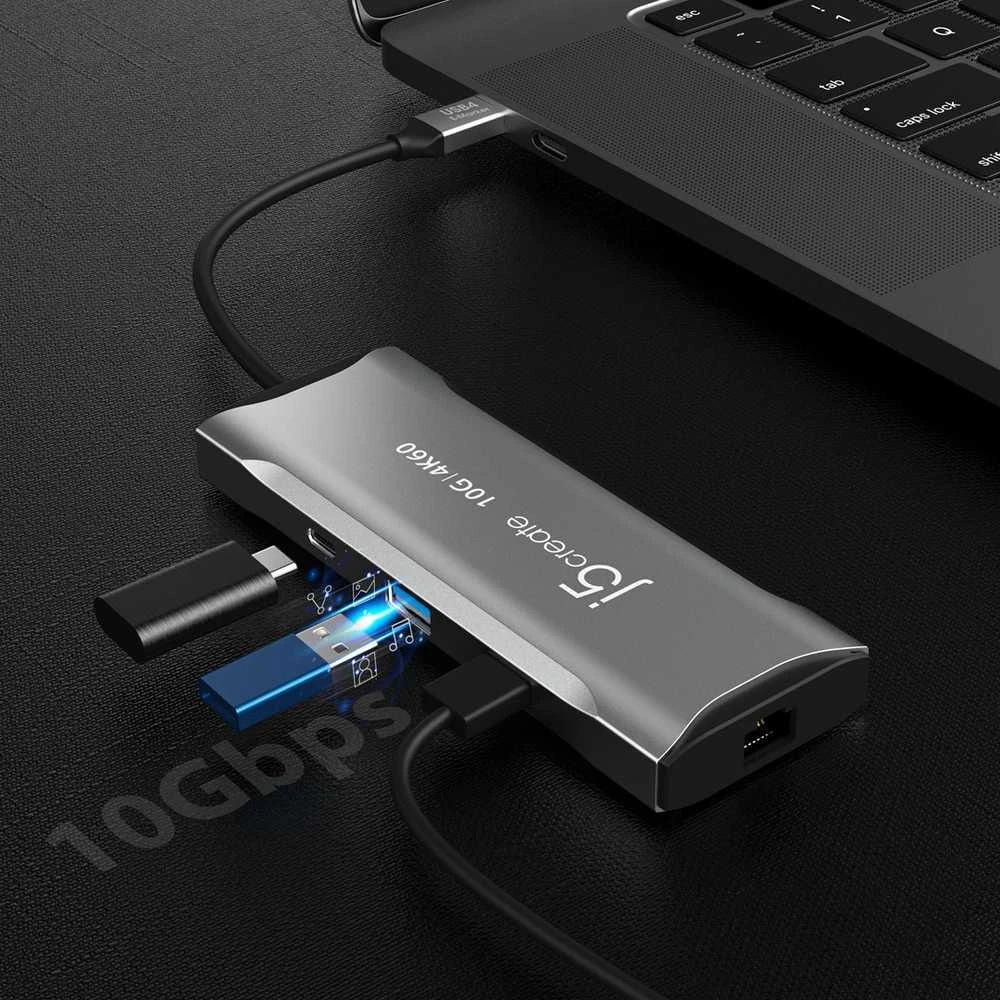 J5 Create J5create – 4k60 Elite USB-C 10Gbps mini dokas