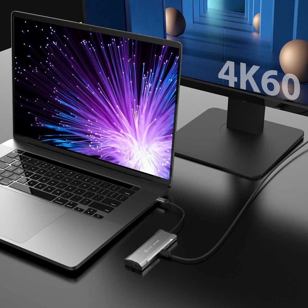 J5 Create J5create – 4k60 Elite USB-C 10Gbps mini dokas
