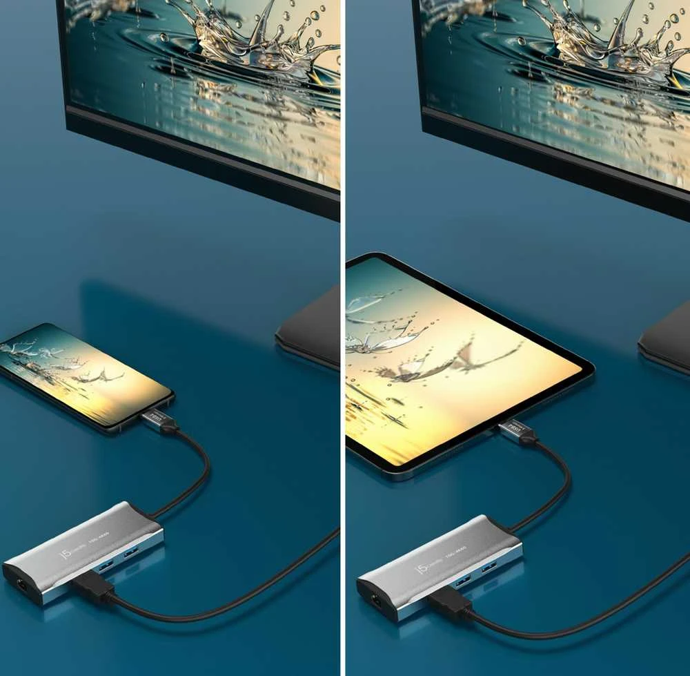 J5create – 4k60 Elite USB-C 10Gbps kelioninis dokas