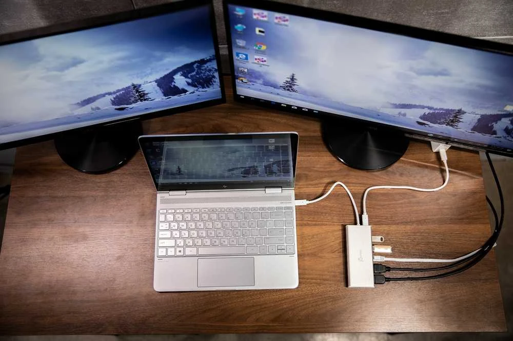 J5 Create J5create – USB-C dvigubas HDMI daugiafunkcis dokas