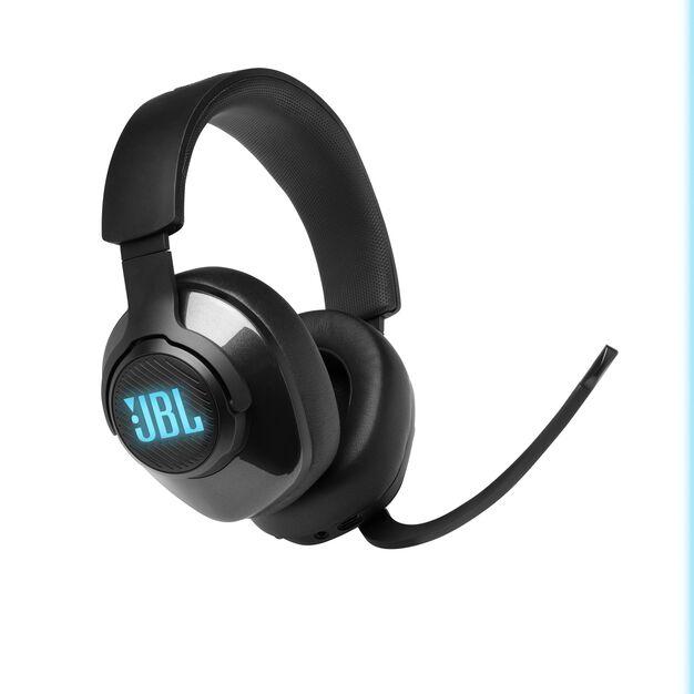 Žaidimų ausinės JBL Quantum 400, Juodos