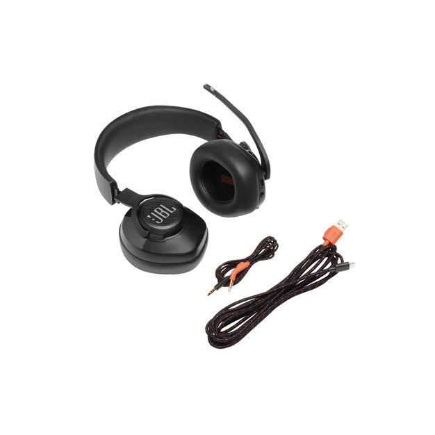 Žaidimų ausinės JBL Quantum 400, Juodos