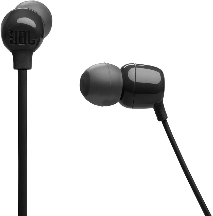 Jbl t135btblk ausinės į ausis įkišamos bluetooth, juoda