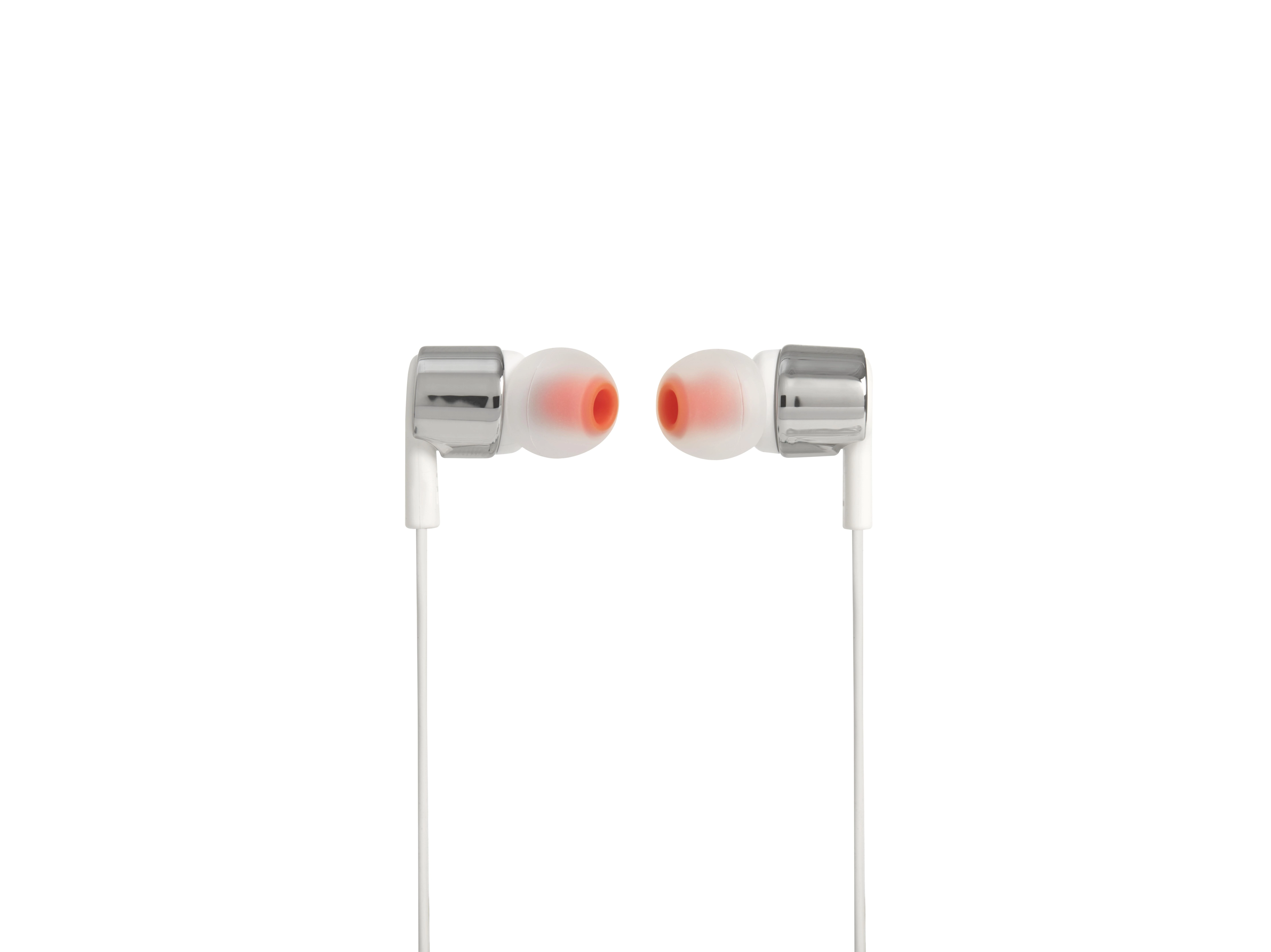 JBL T210 laidinės ausinės, Pilkos
