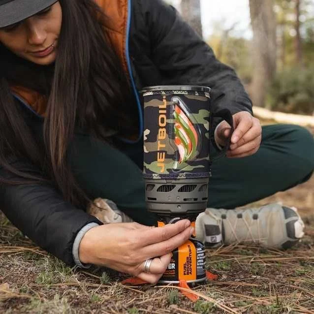 Dark Kempingo viryklė JETBOIL blykstė-tamsus kamufliažas