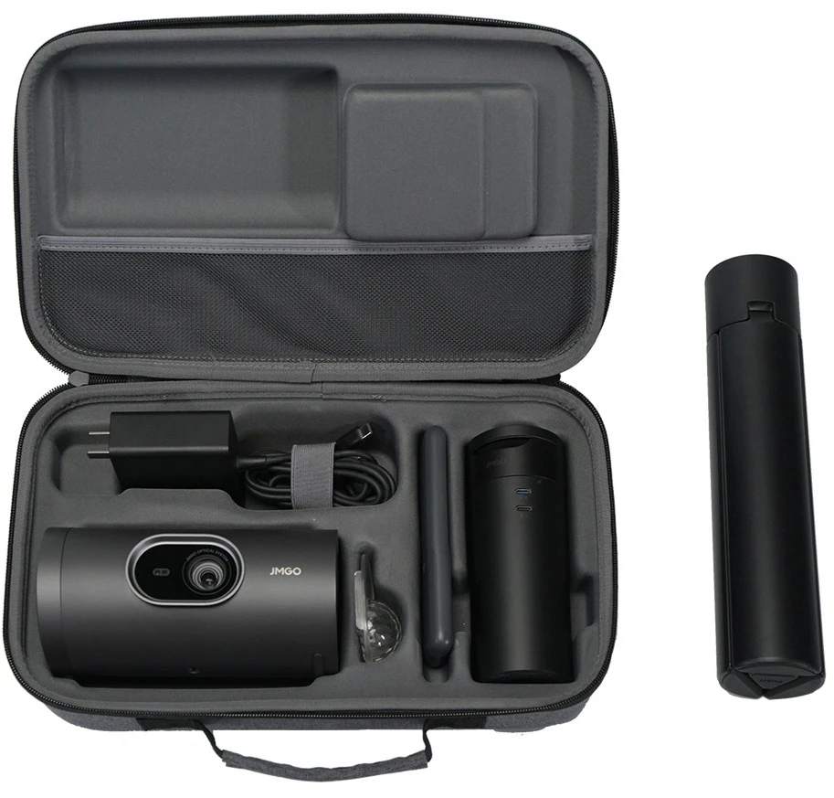 Rinkinys projektorius JMGO PicoPlay+ gen.2 + statyw su powerbankiem