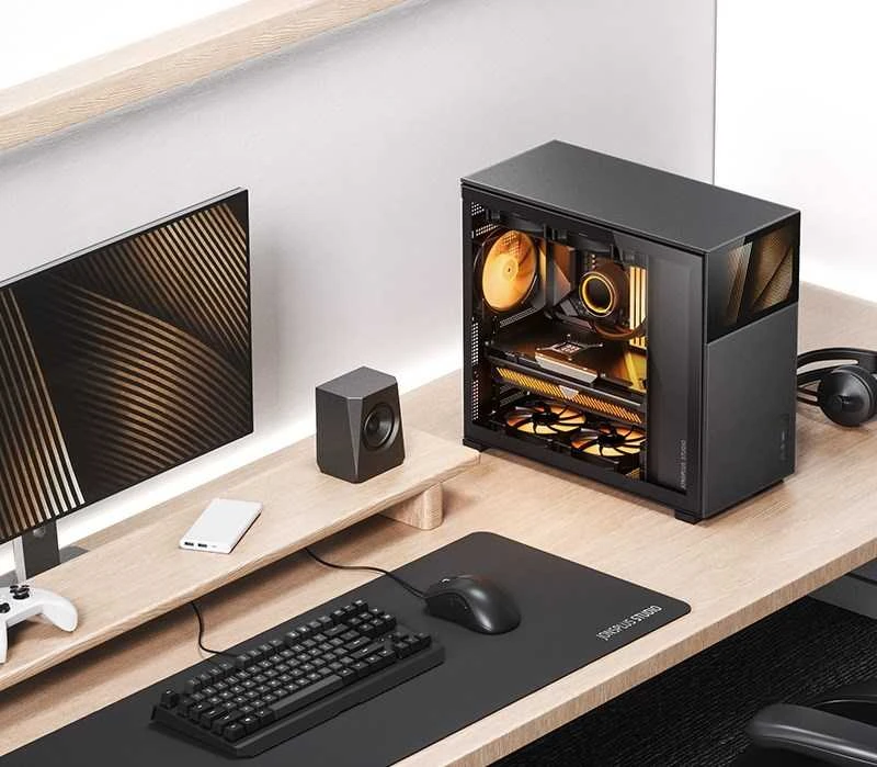 Korpusas Jonsbo D41 MESH Screen ATX, juodas