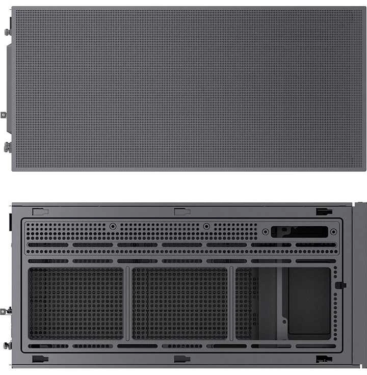 Korpusas Jonsbo D41 MESH Screen ATX, juodas