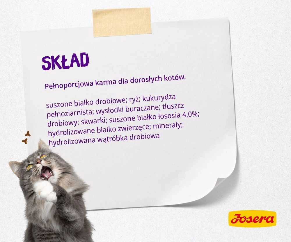 Josera Culinesse sausas maistas suaugusiems išrankioms katėms su lašiša 2kg