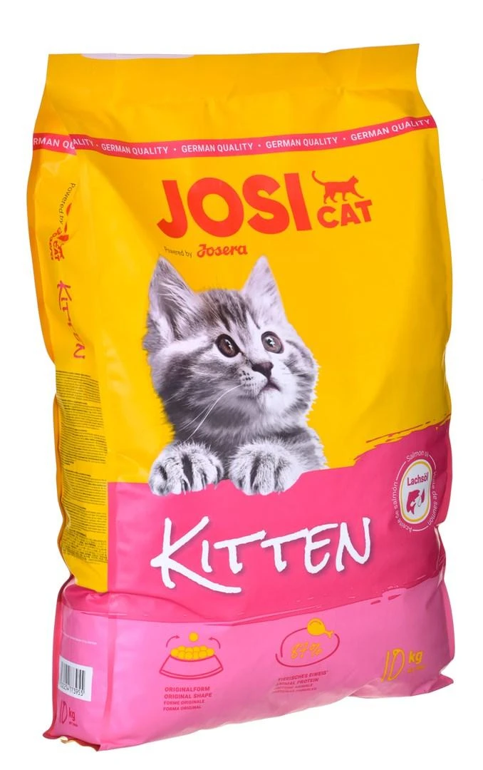 JosiCat Kitten sausas pašaras jaunoms katėms, 10 kg