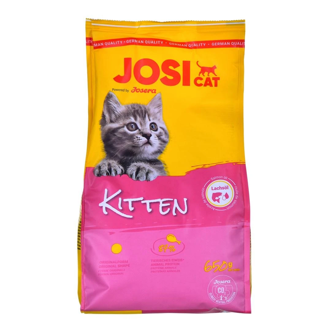 Josera JosiCat Kitten sausas pašaras jaunoms katėms, 650 g