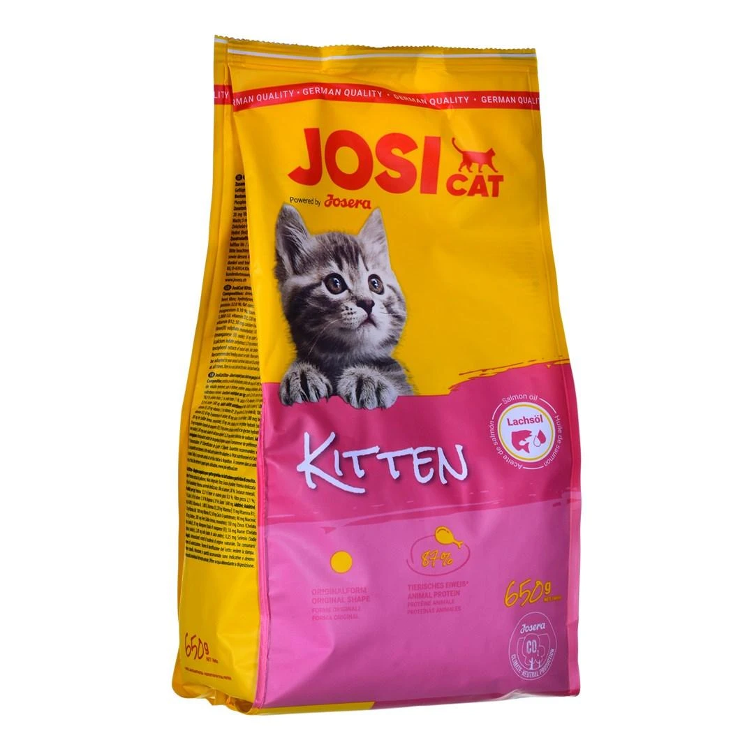 Josera JosiCat Kitten sausas pašaras jaunoms katėms, 650 g