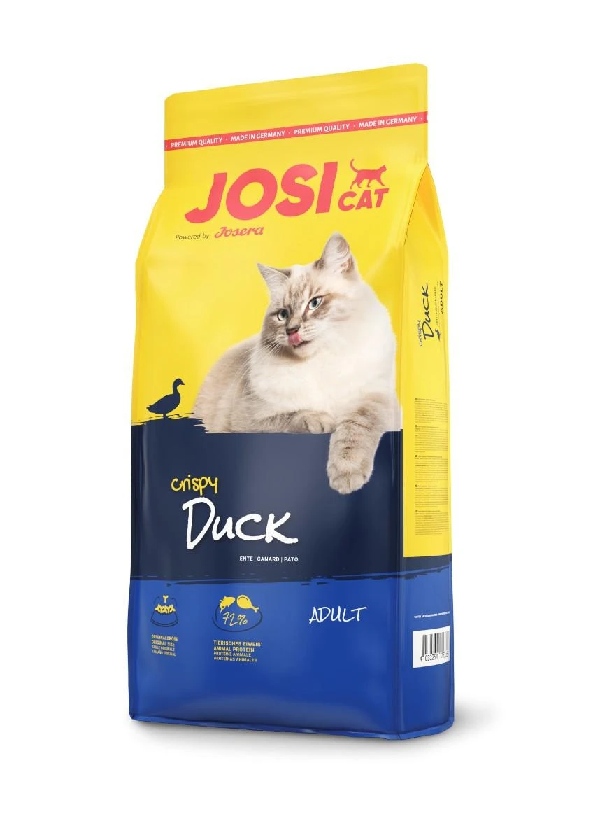 Josera JosiCat Pašaras katėms Crispy antiena 10kg