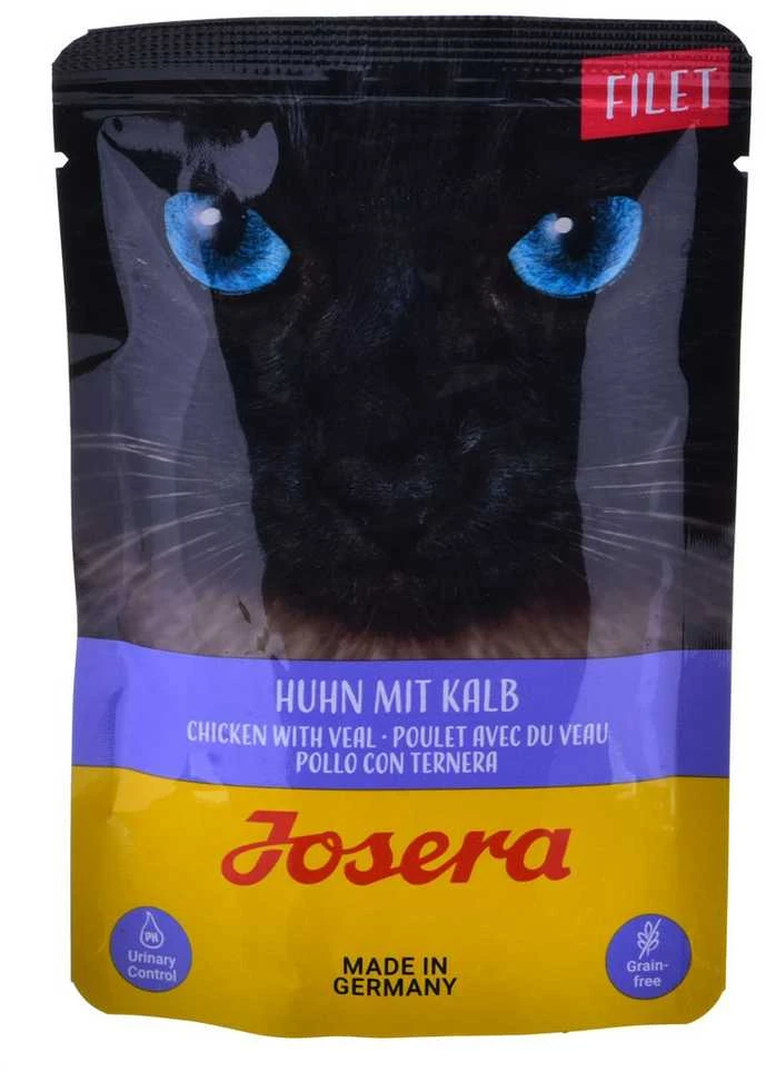 Kačių Maistas - JOSERA Vištienos Filė su Veršiena Drėgnas Maistas 70g Be Glitimo