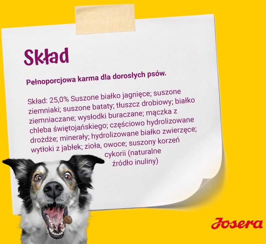 Josera Adult Mini Deluxe begrūdis sausas maistas suaugusiems šunims 900g