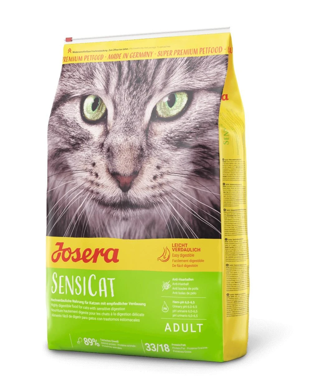 Josera SensiCat sausos maistas suaugusiems turinčioms jautrių skrandį katėms 2kg Nauja Pakuotė!