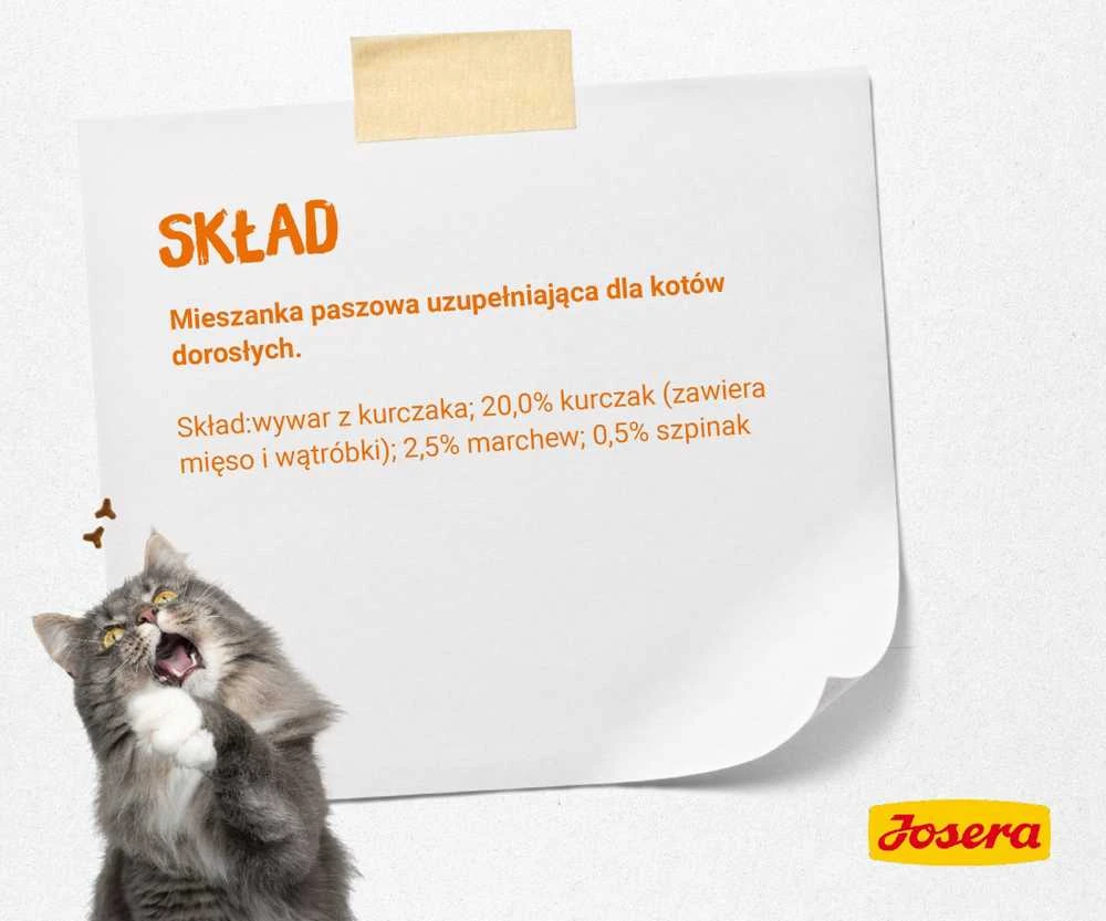 Šlapias kačių maistas Josera, 0.07 kg