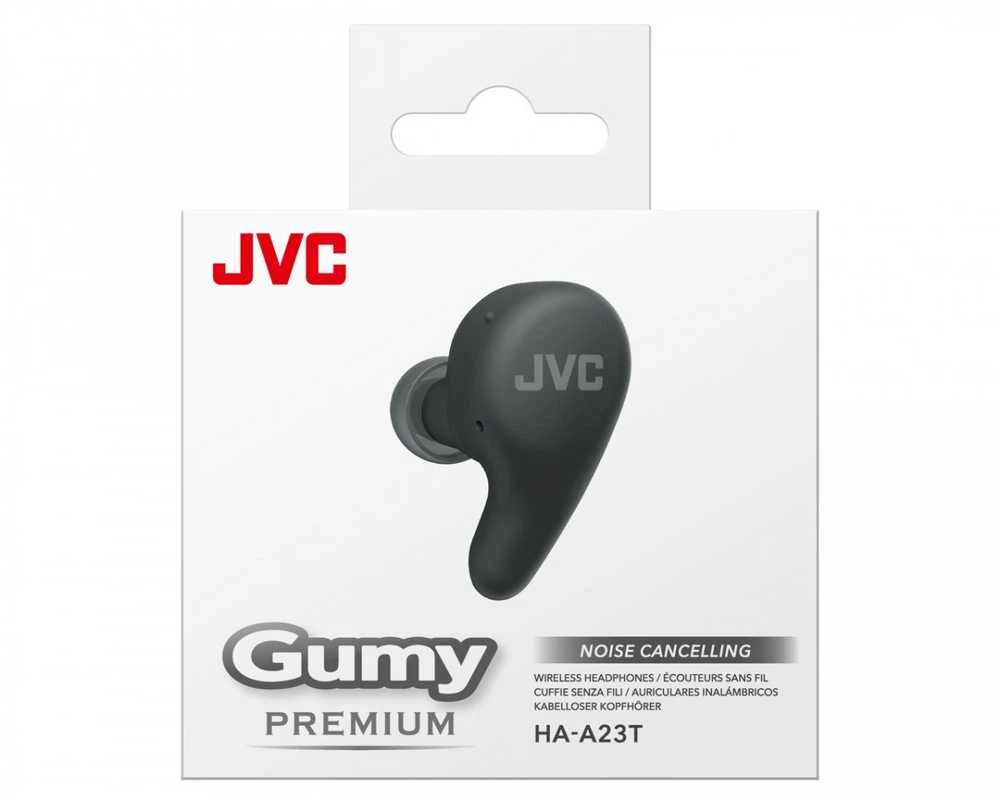 JVC HA-A23TBU - Įstatomos į ausis ausinės, juodas