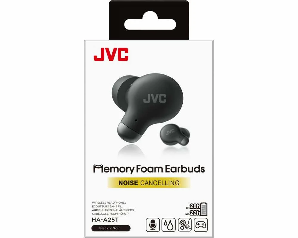 JVC Ausinės belaidės ha-a25t juoda