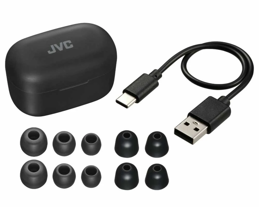 JVC Ausinės belaidės ha-a25t juoda