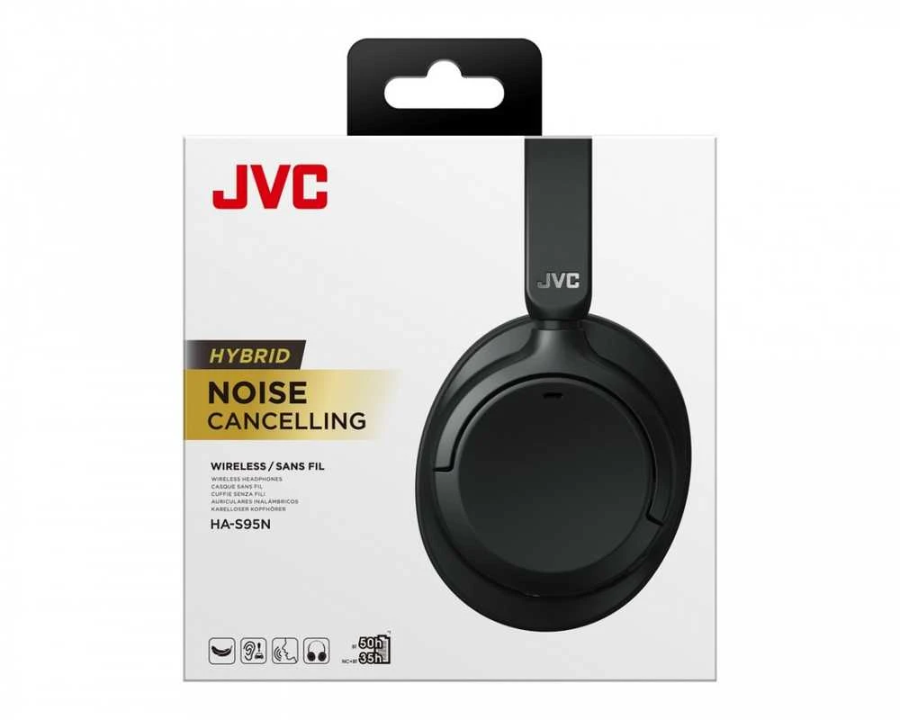 JVC HA-S95N-B - Over-Ear ausinės, juodas
