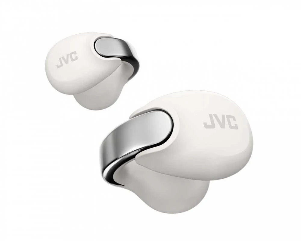 JVC HA-NP1TWU - open-back TWS earcuff ausinės, baltas