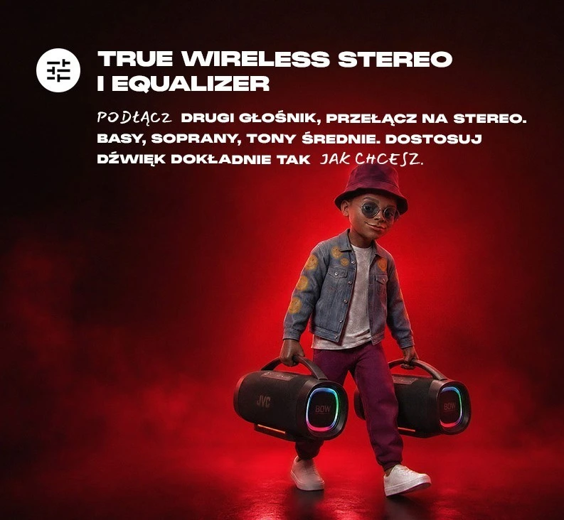 JVC XS-E934B - Bluetooth garsiakalbis, juodas