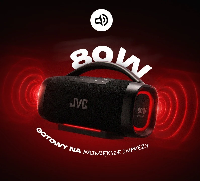 JVC XS-E934B - Bluetooth garsiakalbis, juodas