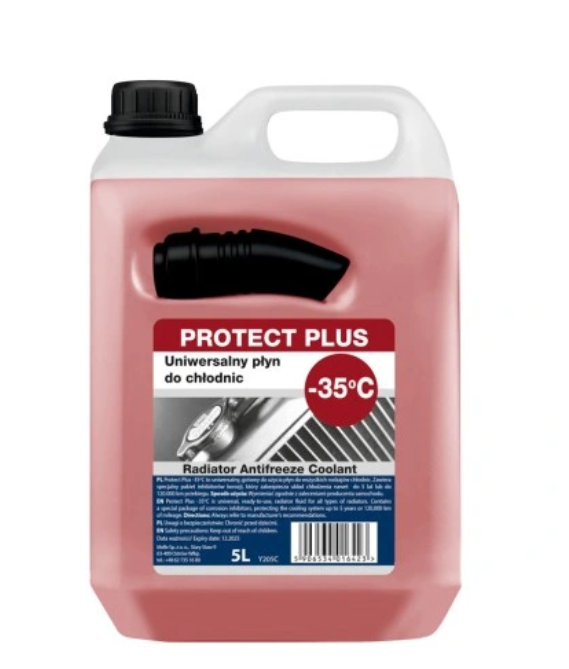 K2 PŁYN DO CHŁODNIC Raudonas -35st. PROTECT PLUS Raudonas 5L