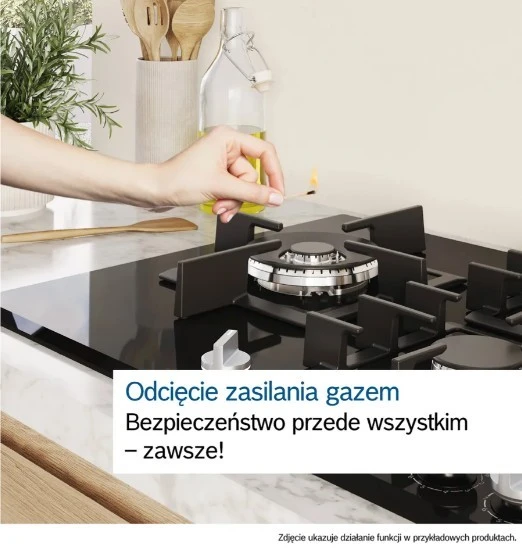 Kaitlentė Bosch Płyta dujinė pbp6b5k80 inox