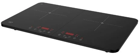 AD 6516 | Adler Cooker | Touch controls | Number of burners/cooking zones 2 | Induction | Juodas