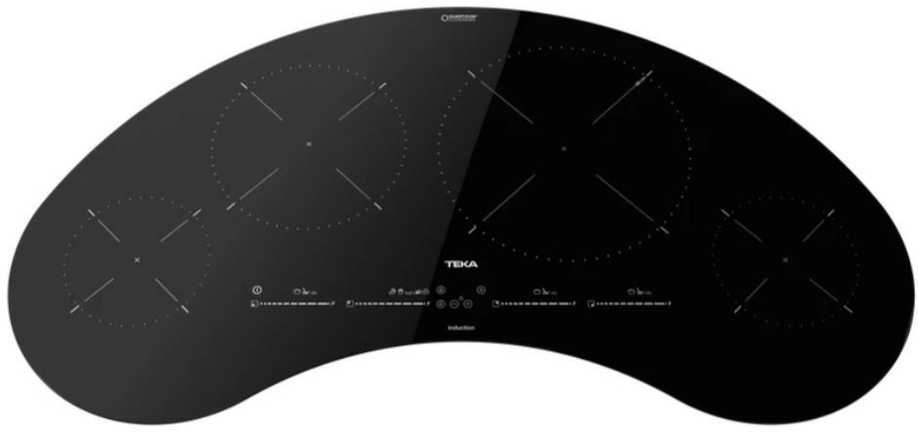 Indukcinė kaitlentė 95cm TEKA IKC 94628 MST BK (Juoda szkło)