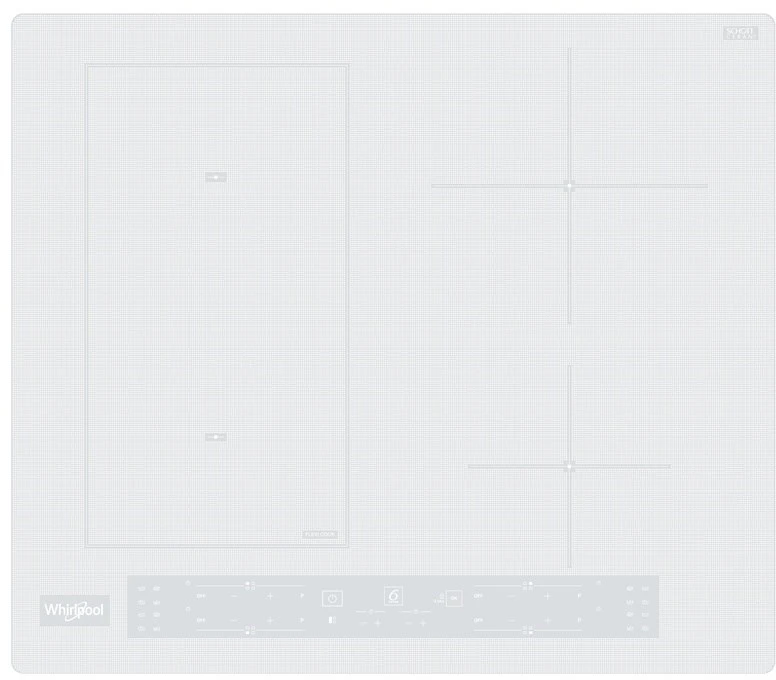WHIRLPOOL Indukcinė kaitlentė WL B4560 NE/W, 60cm, Baltas
